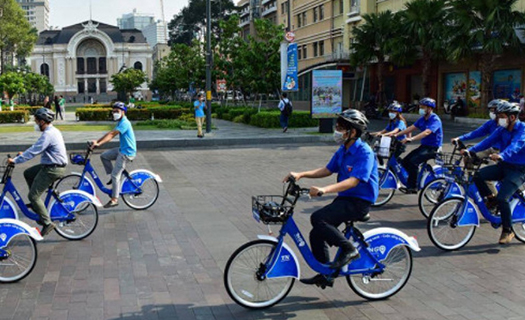 Cho thuê xe đạp ở Hà Nội: Chưa có thông tin gì về chuẩn bị đường sá